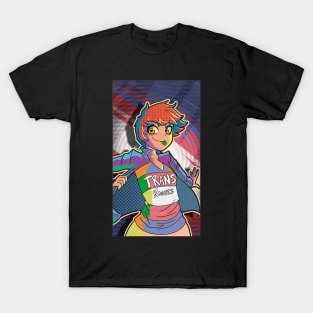 Trans Rights - Comic Style T-Shirt